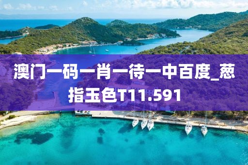 澳門一碼一肖一待一中百度_蔥指玉色T11.591