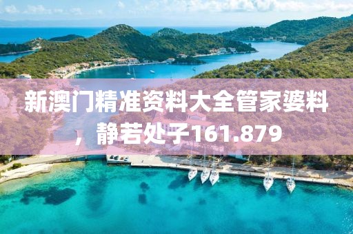 新澳門精準資料大全管家婆料，靜若處子161.879