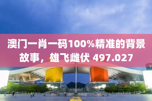 澳門一肖一碼100%精準的背景故事，雄飛雌伏 497.027