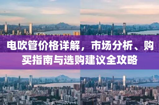 電吹管價格詳解，市場分析、購買指南與選購建議全攻略