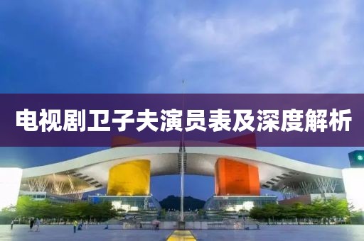 電視劇衛(wèi)子夫演員表及深度解析