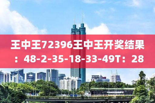 王中王72396王中王開獎結果：48-2-35-18-33-49T：28