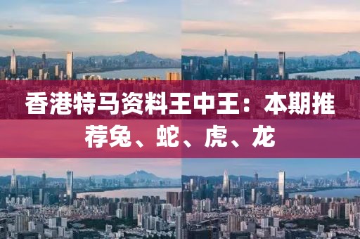 香港特馬資料王中王：本期推薦兔、蛇、虎、龍