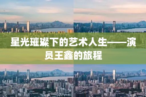 星光璀璨下的藝術(shù)人生——演員王鑫的旅程
